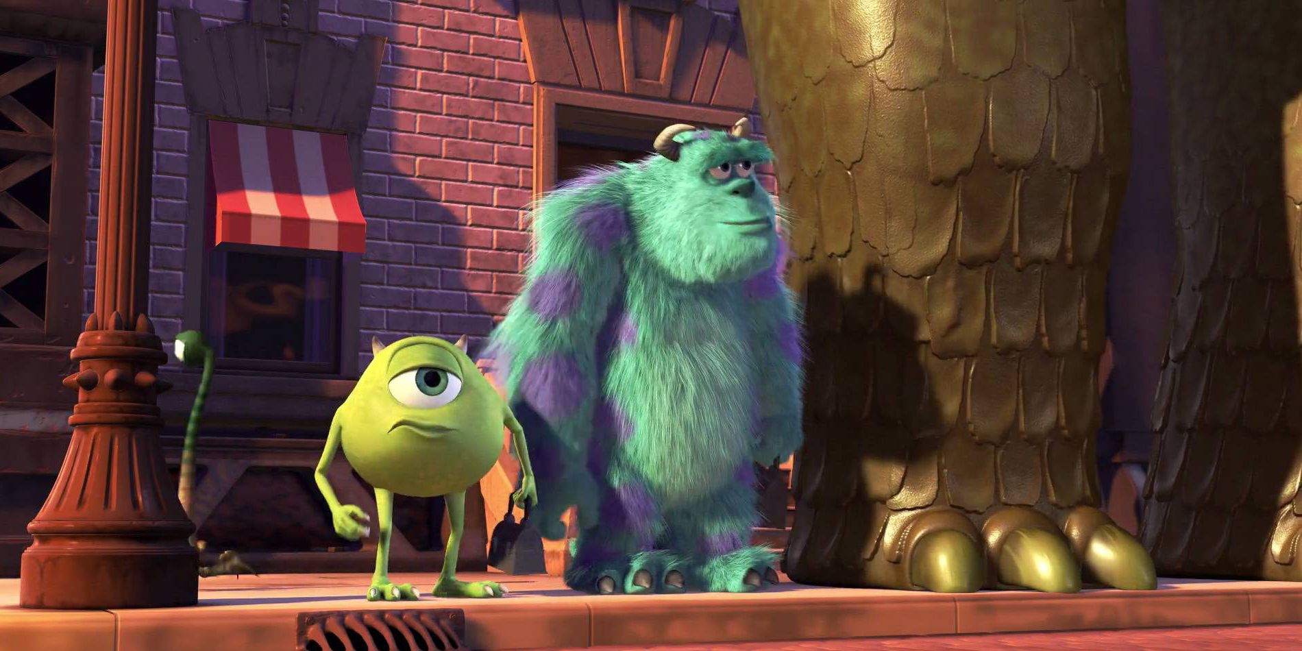Sully and Mike in Monsters Inc 