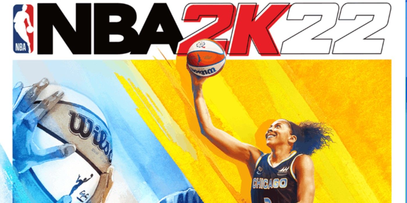 Cover for the game NBA 2K22.