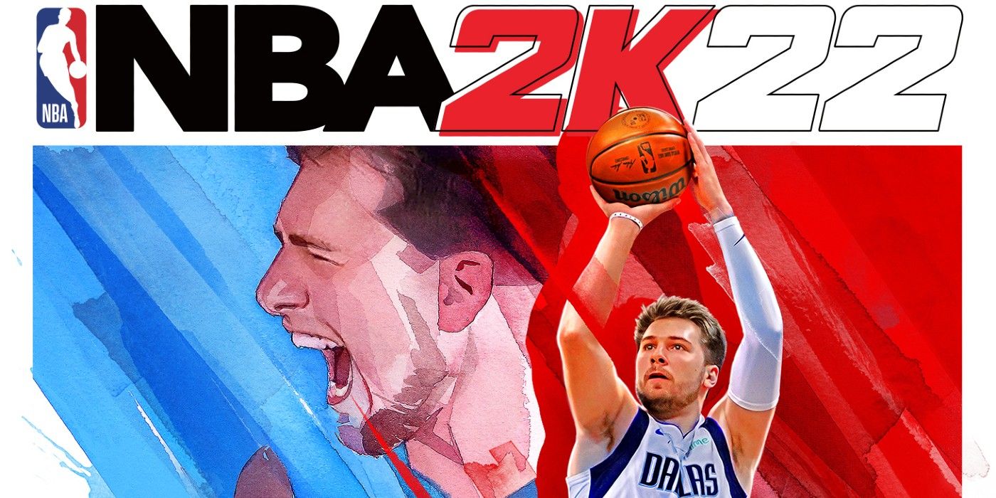 NBA 2k22 Luka Doncic Cover Art