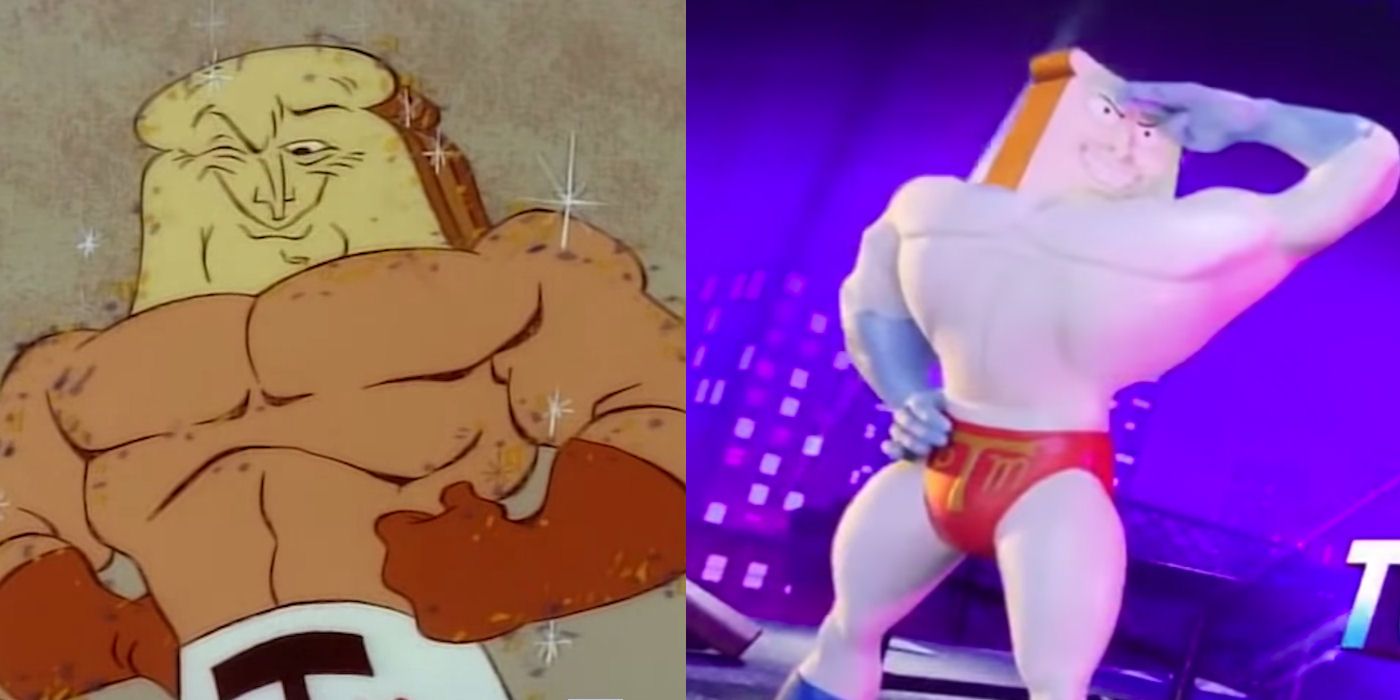 Nickelodeon All-Star Brawl Who Is Powdered Toast Man