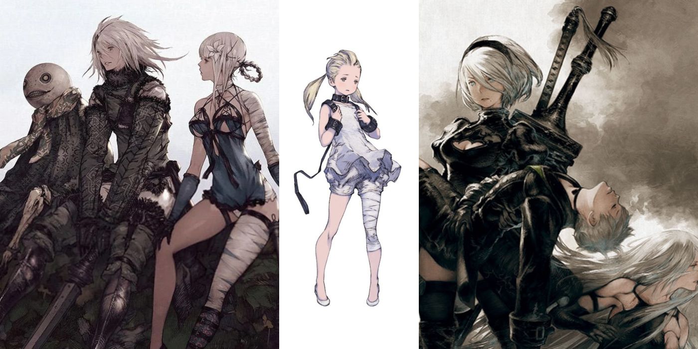 Art for NieR Replicant Automata and Reincarnation