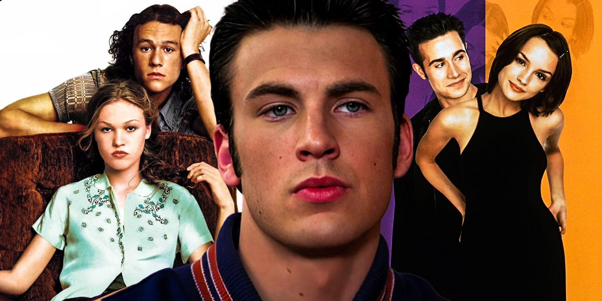 Not another teen movie Chris evans references 10 things I hate about your shes all that