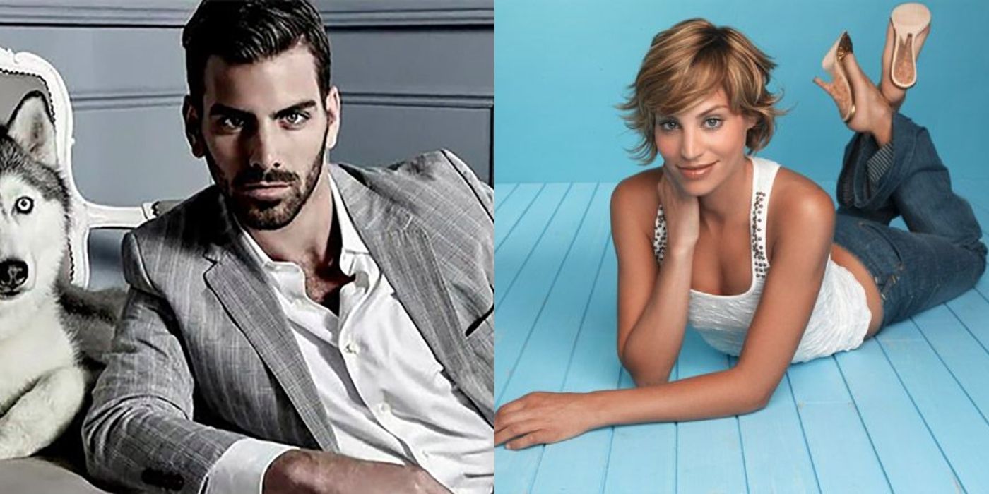 Nyle DiMarco and Lisa Damato from America's Next Top Model
