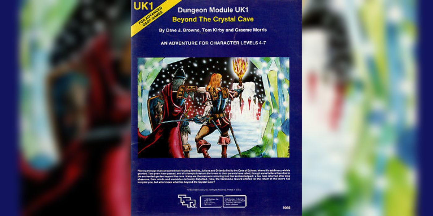 Old DnD Campaigns Beyond The Crystal Cave
