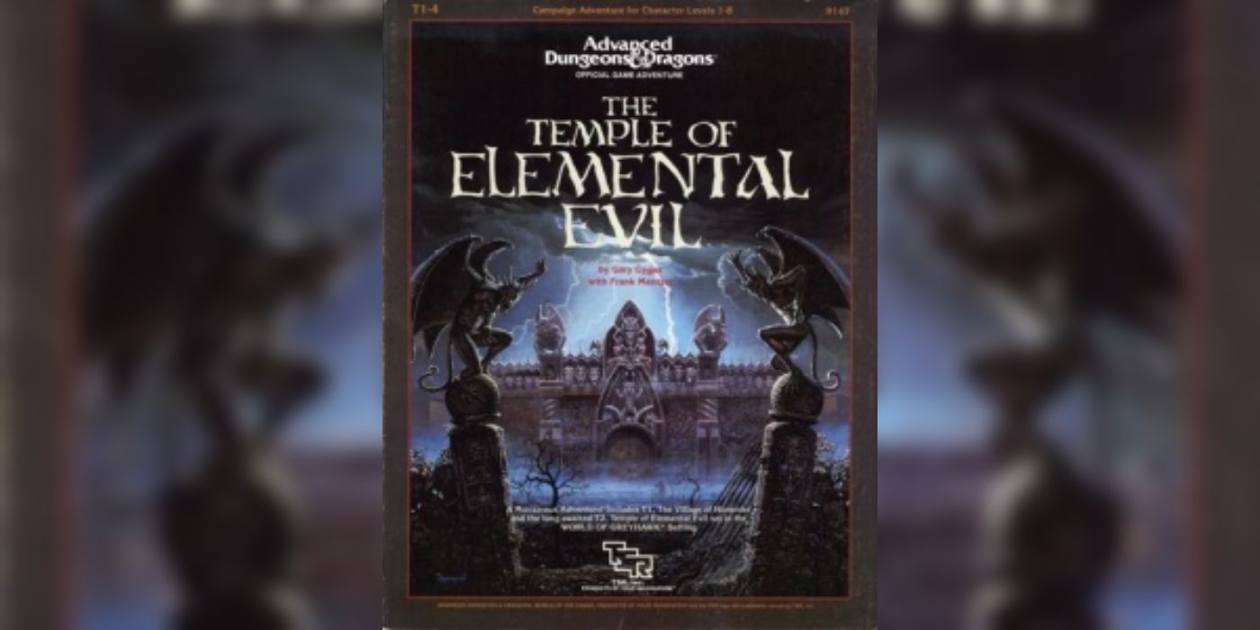 Old DnD Campaigns Temple Of Elemental Evil