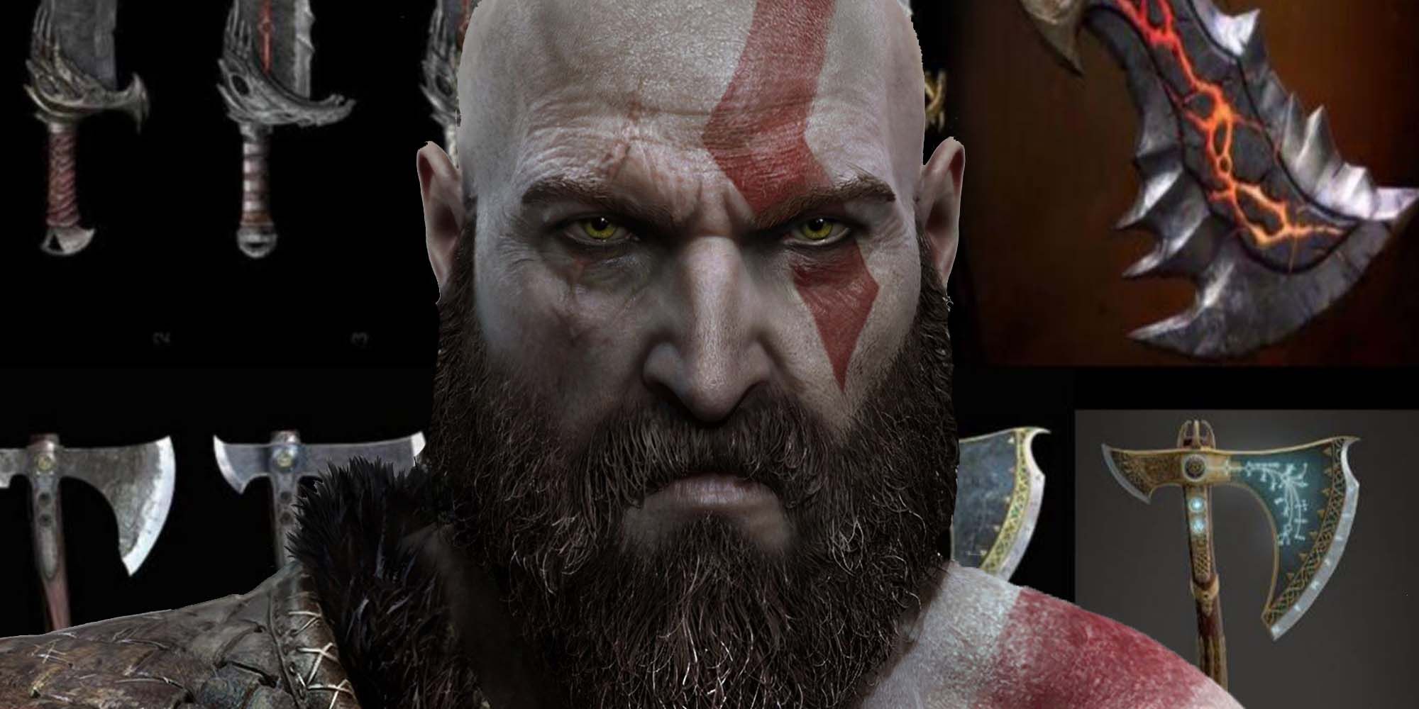 god of war kratos weapons