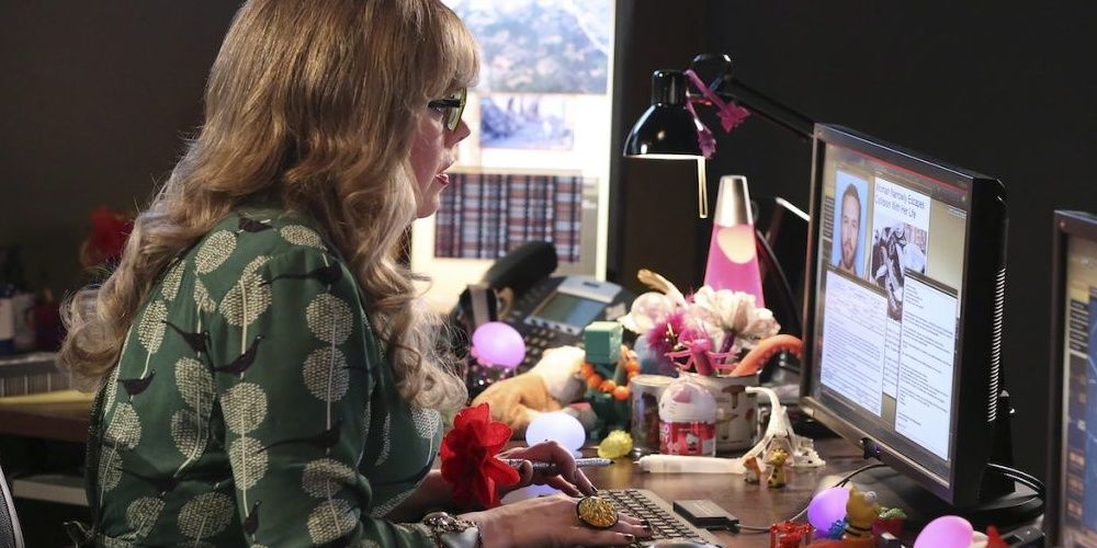 The toys and figurines in Penelope's office in Criminal Minds