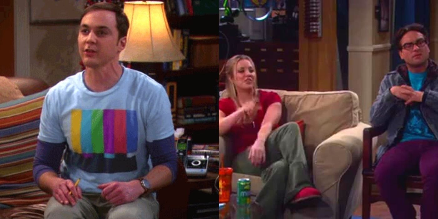 Penny watches Raiders with Leonard and Sheldon on TBBT