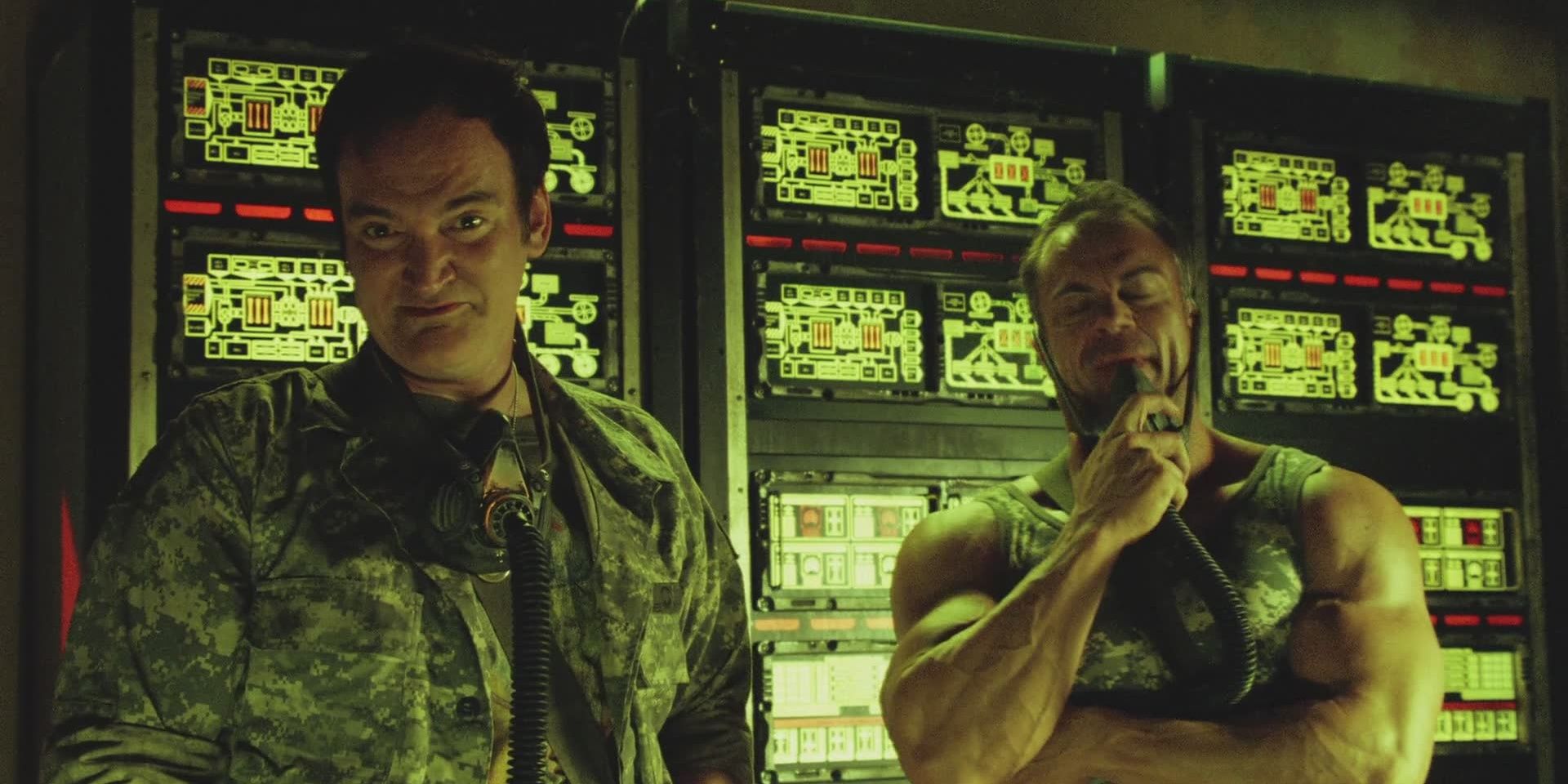 Quentin Tarantino in the movie Planet Terror.