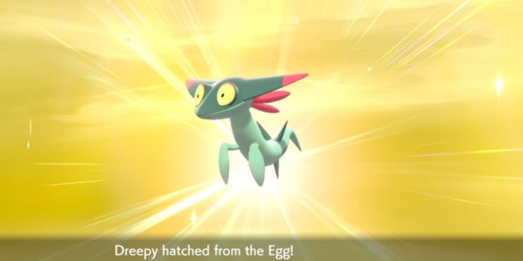 Pokemon - Dreepy Hatching From Egg