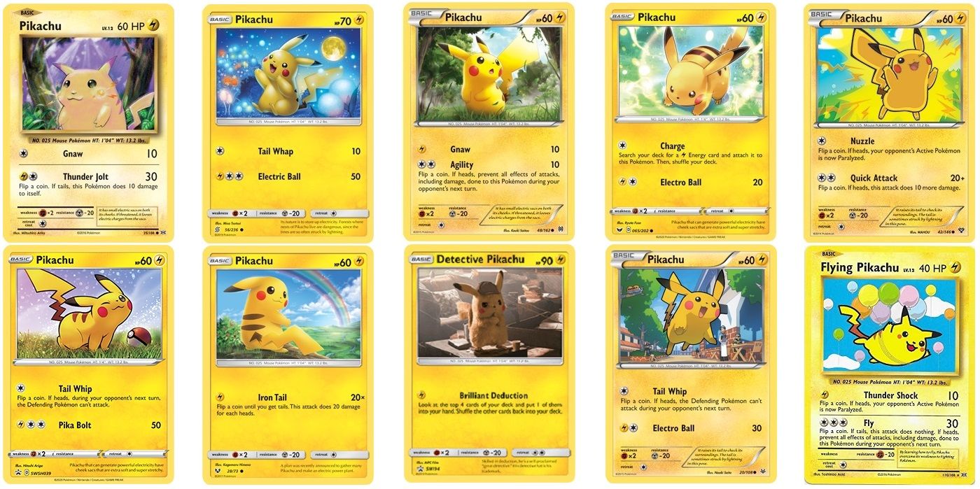 Pokémon TCG Card Variations