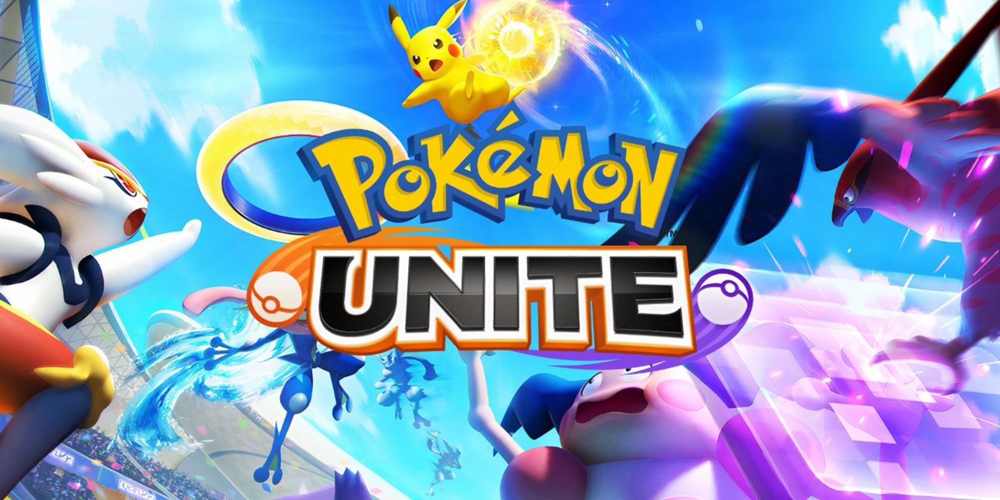 Pokemon Unite Logo and Promo Art