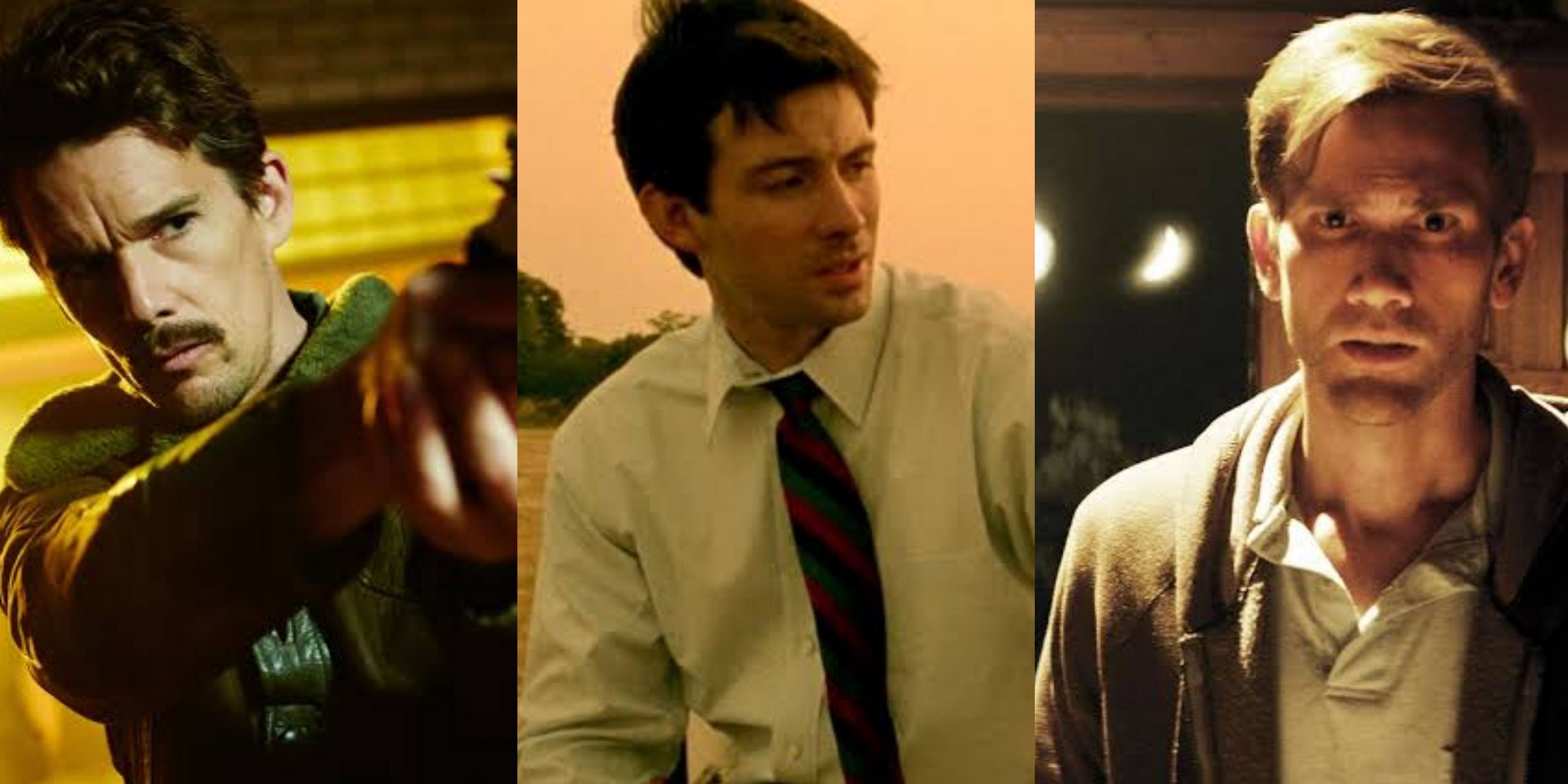 Ethan Hawke in Predestination; Shane Carruth in Primer; Aaron Moorhead in The Endless
