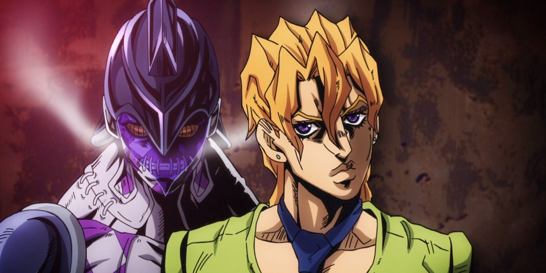 Purple Haze and Pannacotta Fugo in JoJo's Bizarre Adventure