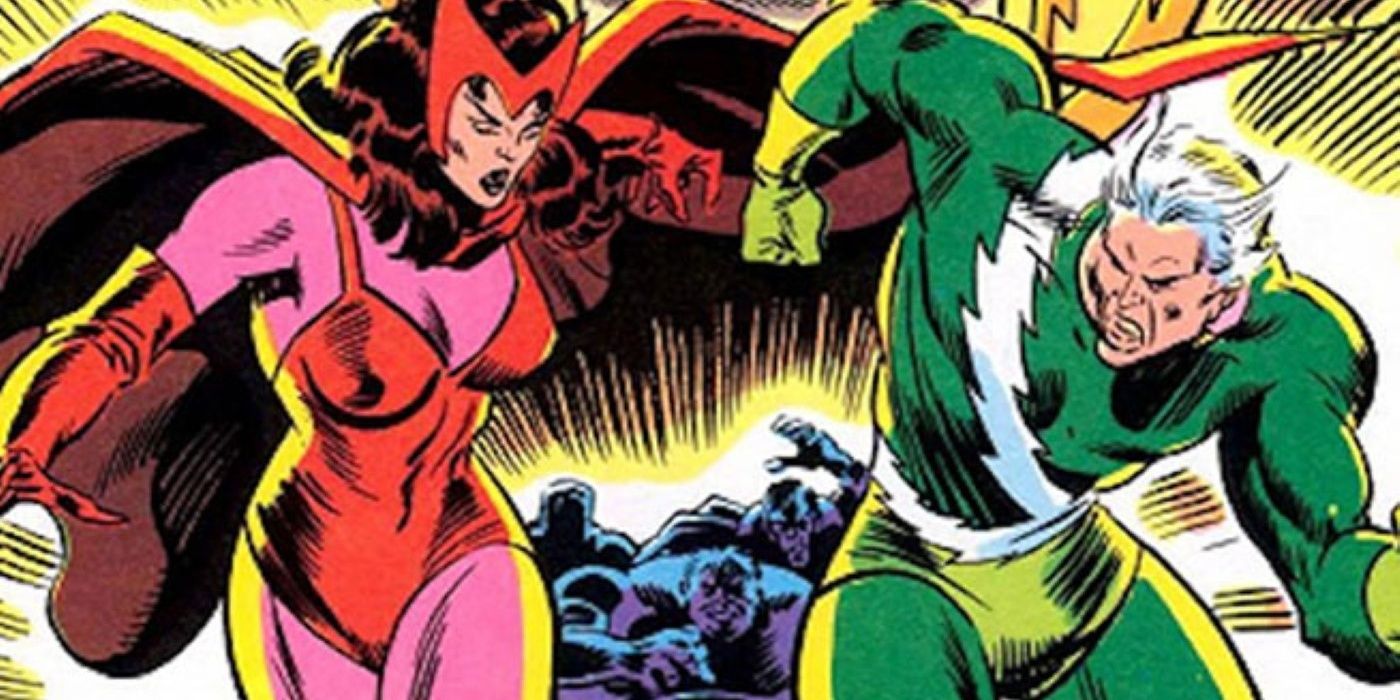 Scarlet Witch and Quicksilver Marvel