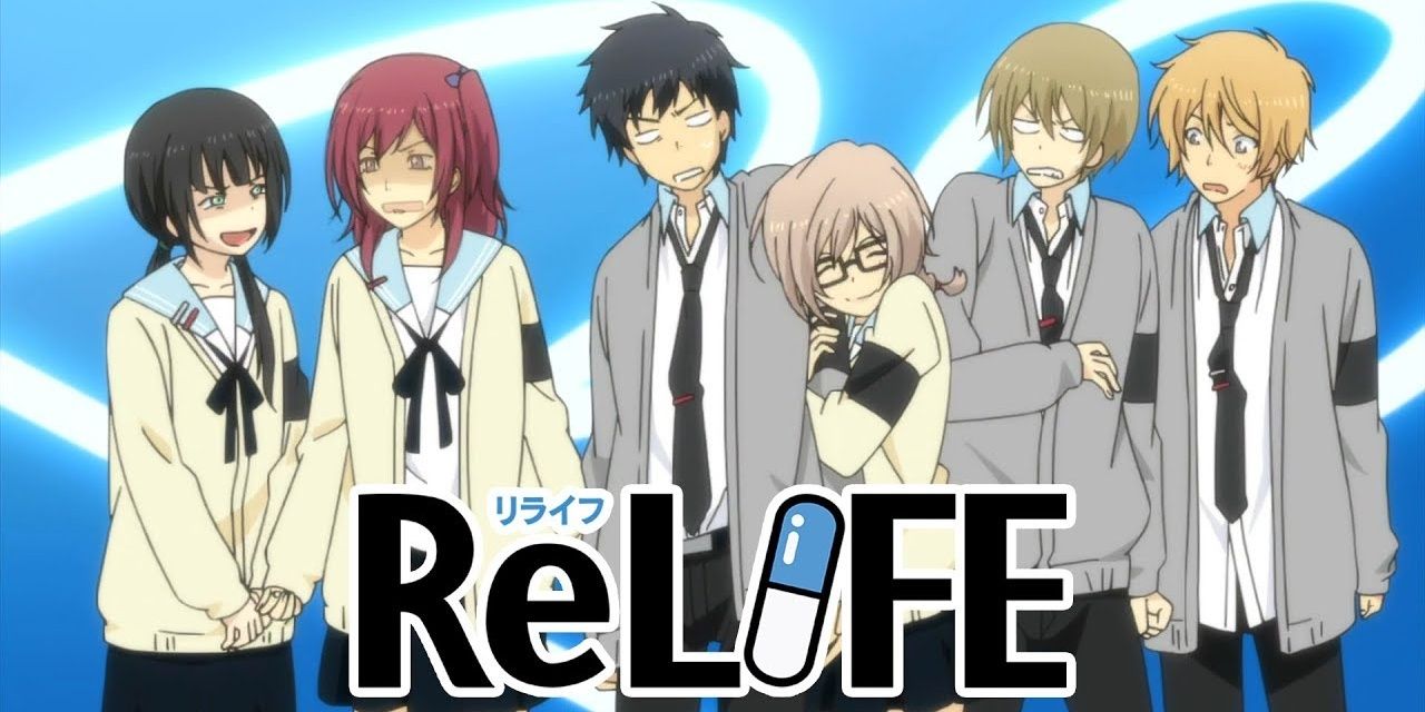 Cast of characters in the Re:LIFE anime.