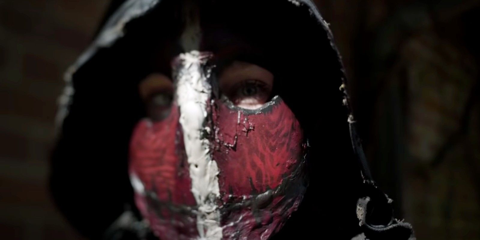 Reaper with red mask in Walking Dead season 11