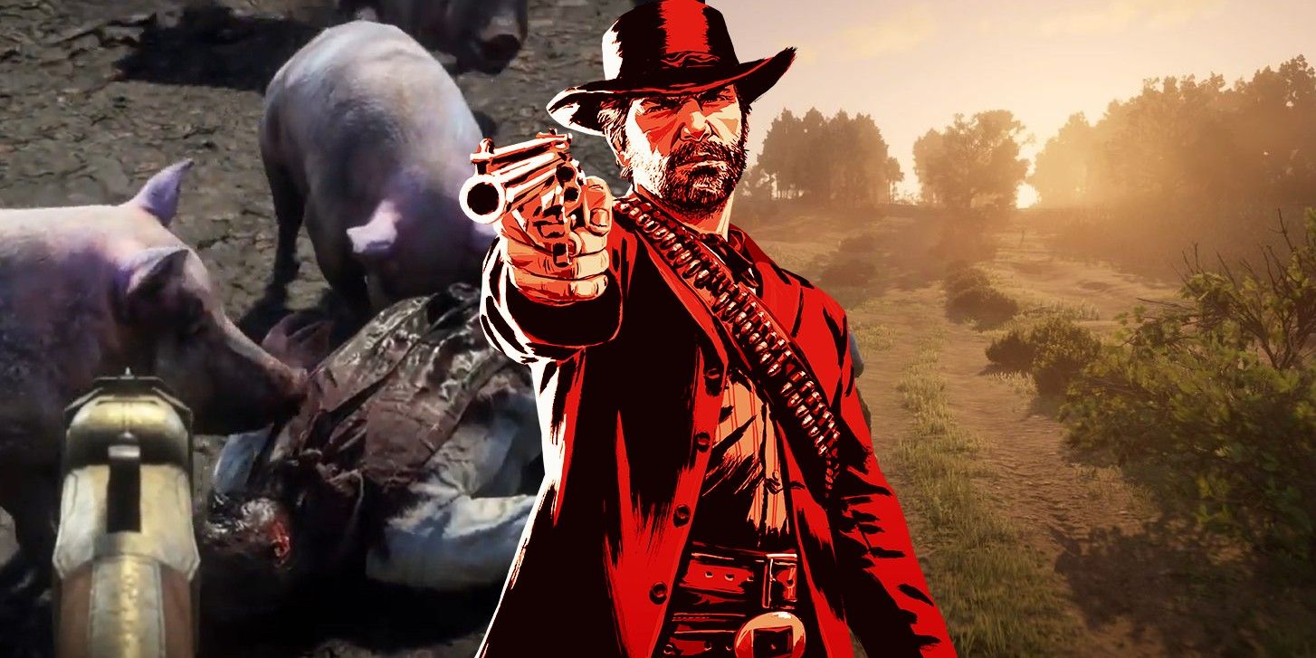 Red Dead Redemption 2 Disturbingly Realistic Pig Detail