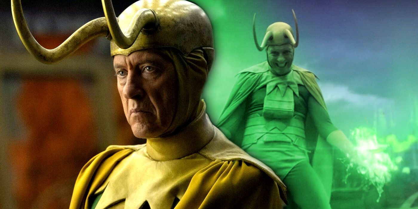 Richard E Grant como Clássico Loki no episódio 5