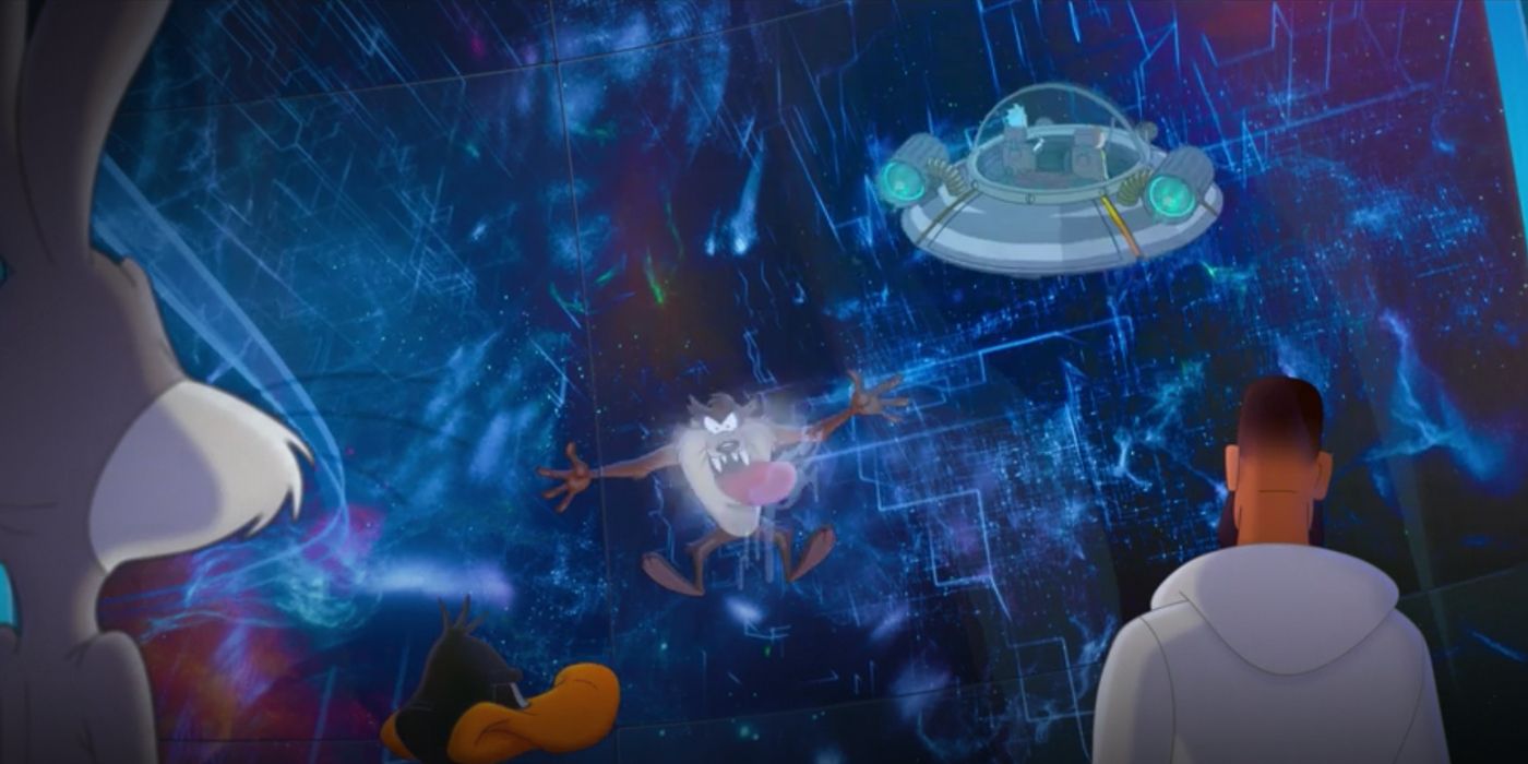Rick and Morty return Taz to the Toons in Space Jam 2