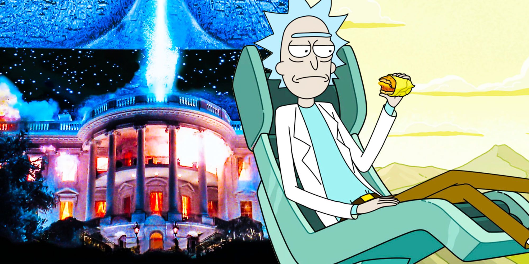 Rick and morty season 5 mocked independence day