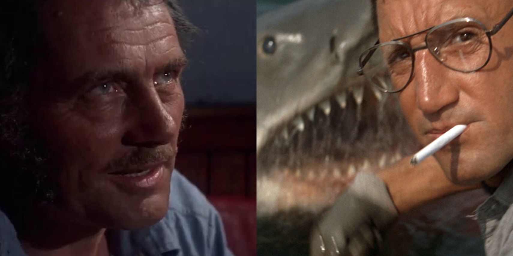 Robert Shaw and Roy Scheider in Jaws