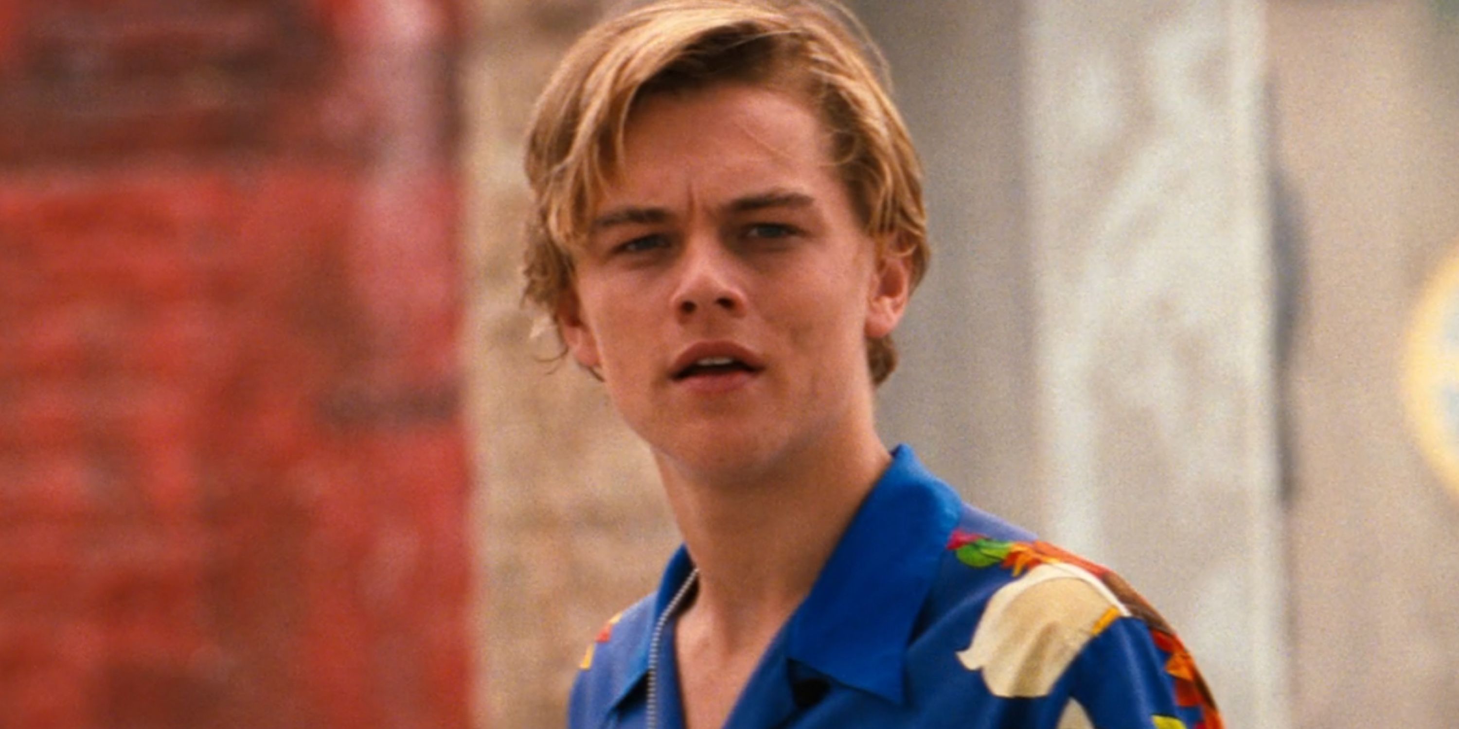 Leonardo DiCaprio as Romeo Montague in Romeo + Juliet