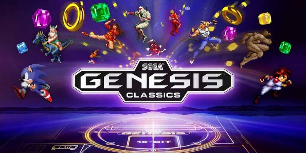 SEGA Genesis Classics showing various characters