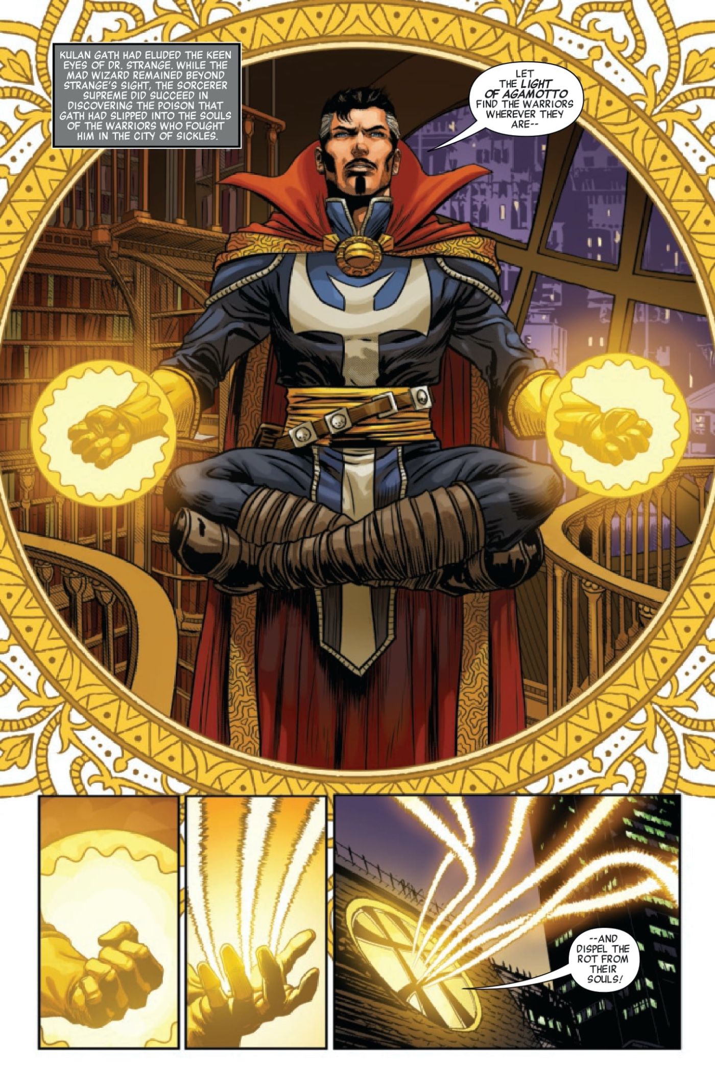Doctor Strange is Giving His Life To Save The Avengers in Comics