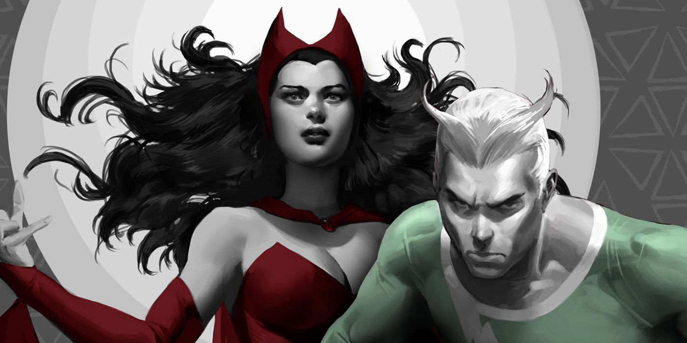 Scarlet Witch &amp; Quicksilver prepare for battle in Marvel Comics.