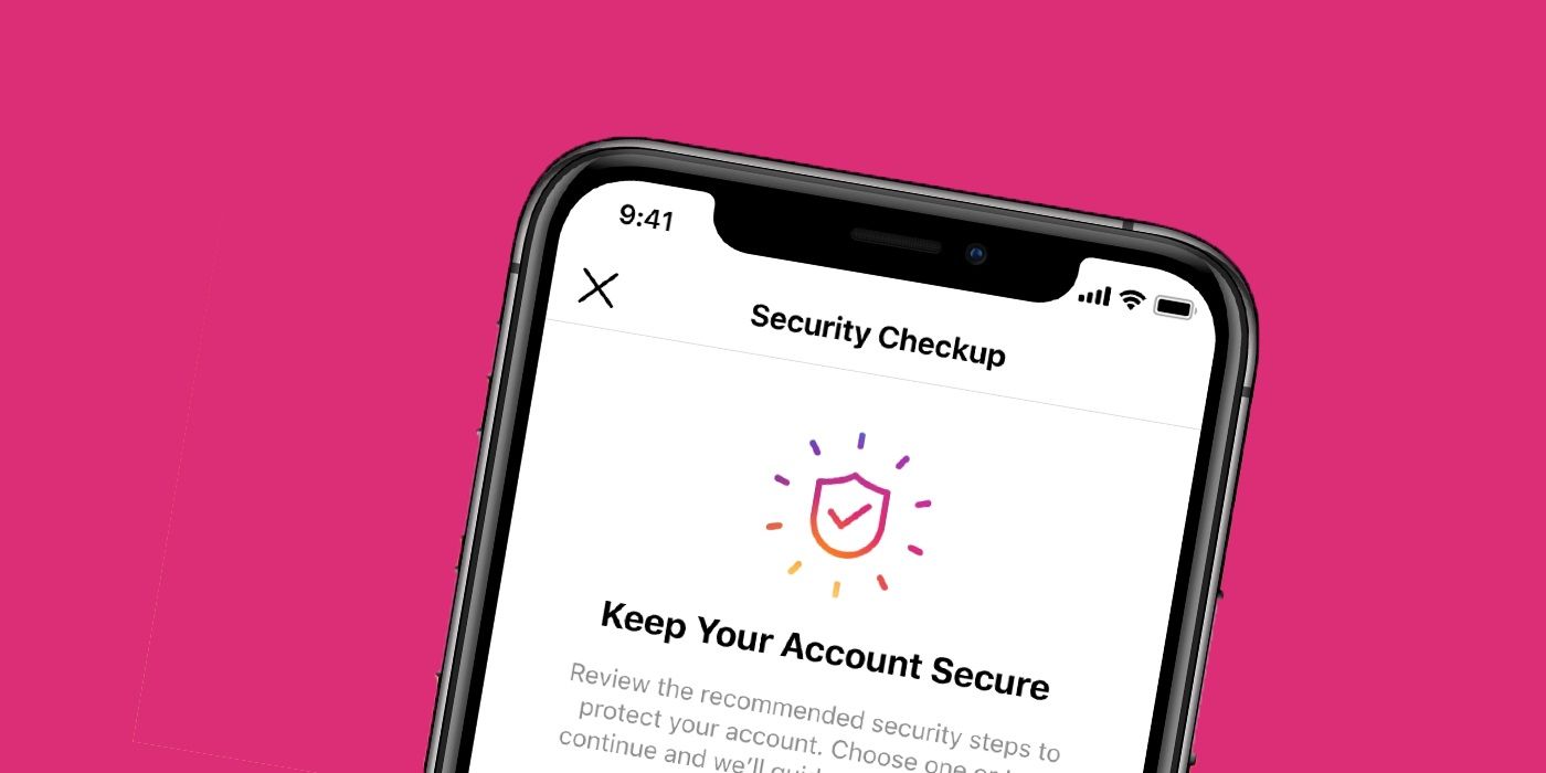 Security Checkup Instagram app