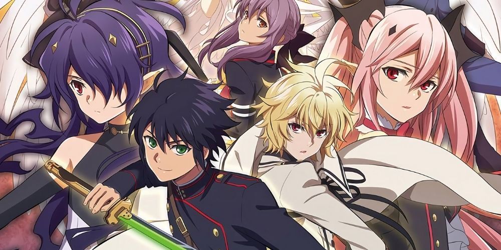 The cast of Seraph of the end