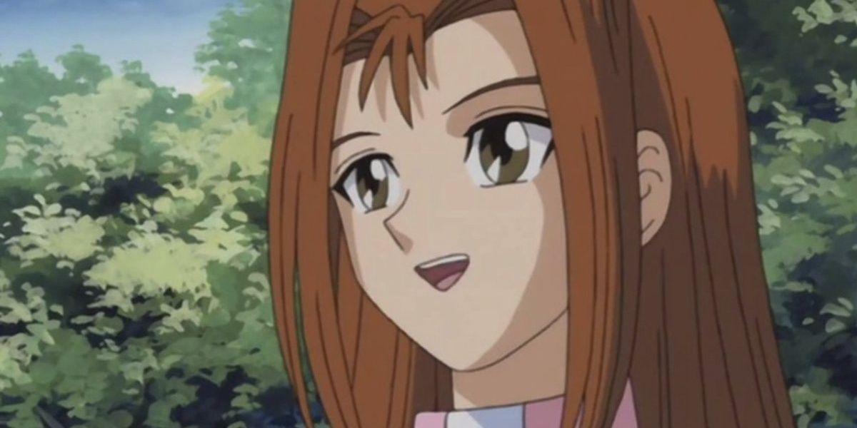 Serenity Wheeler smiling in the Yu-Gi-Oh! anime.