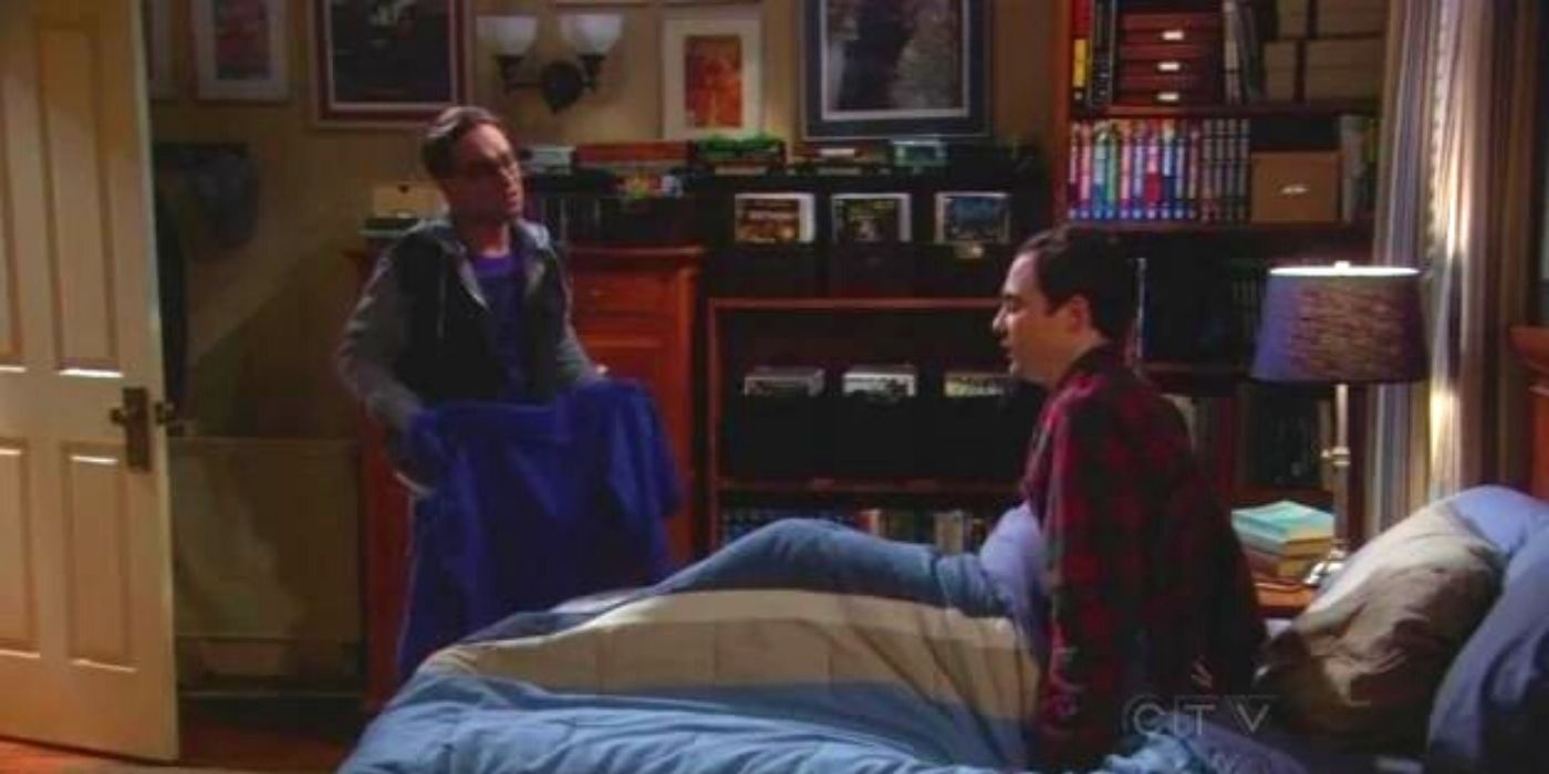 Sheldon and Leonard in The Monopolar Expedition on TBBT