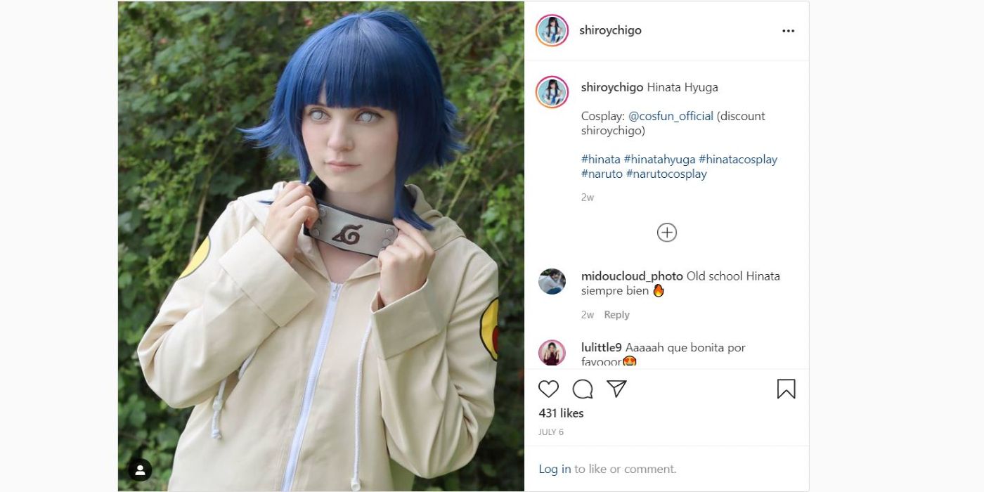 Naruto 10 Hinata Hyuga Cosplays That Are Too Good