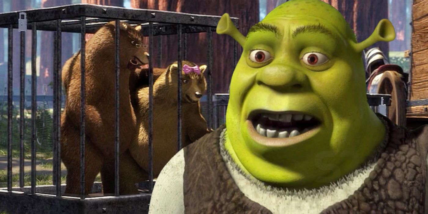 Shrek three bears twist explained