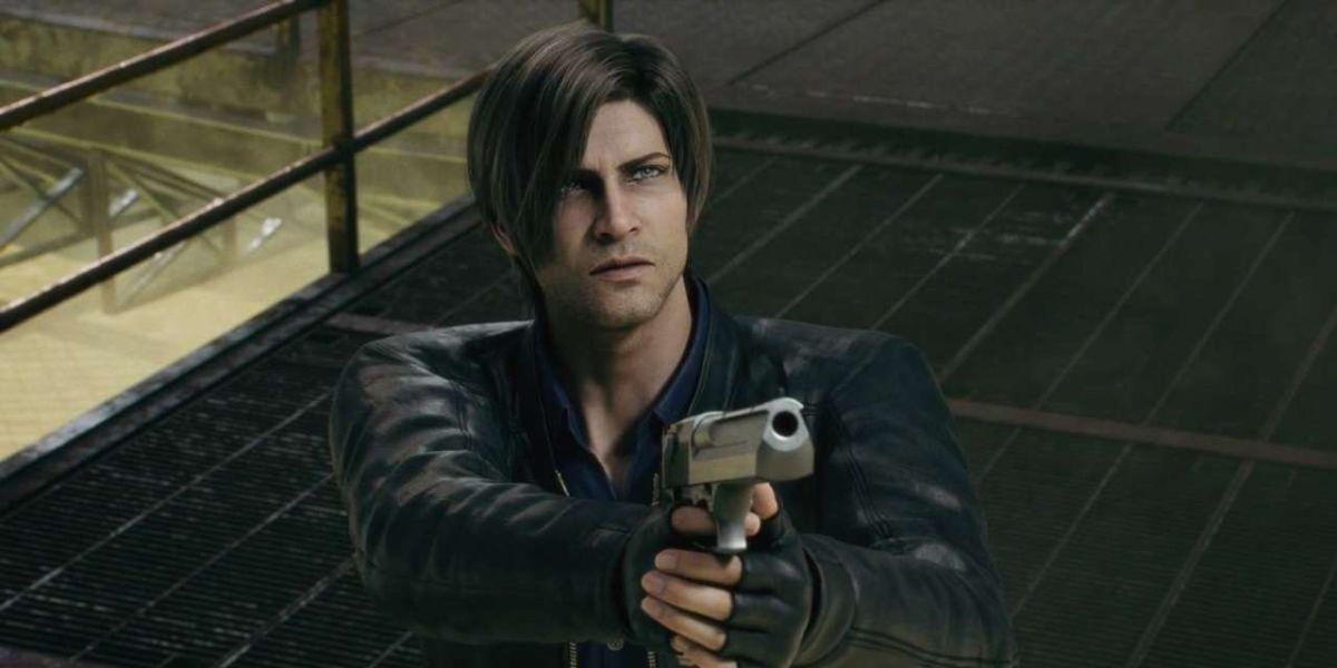 Leon Kennedy as he appears in Resident Evil: Infinite Darkness.