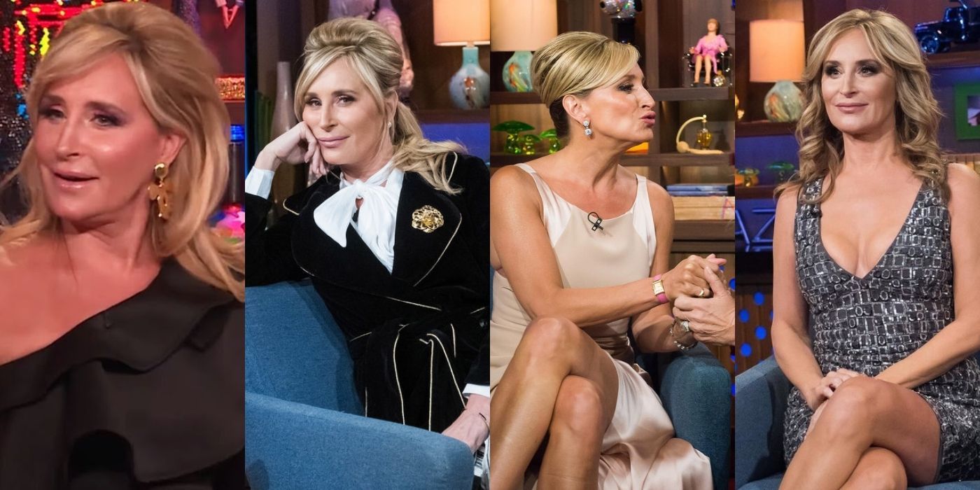 Sonja Morgan on different episodes of WWHL