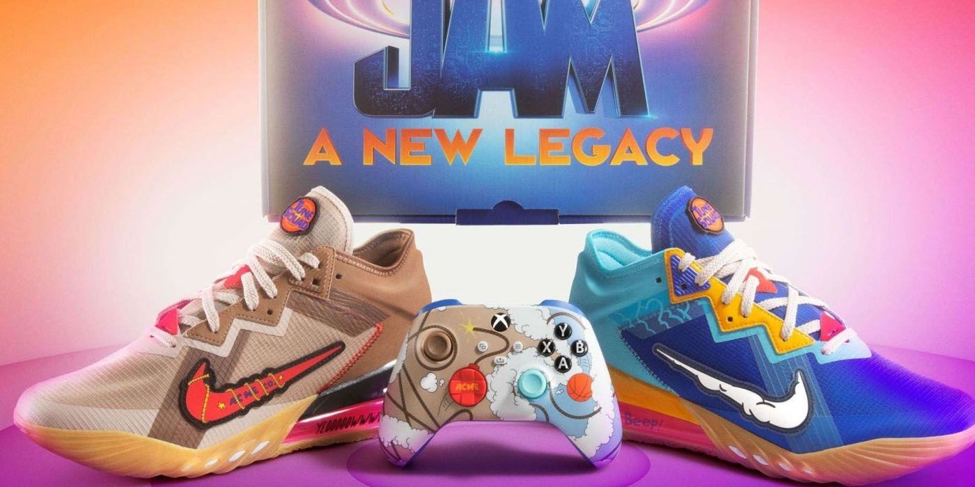 Space Jam 2 Nike Xbox Shoes Controller