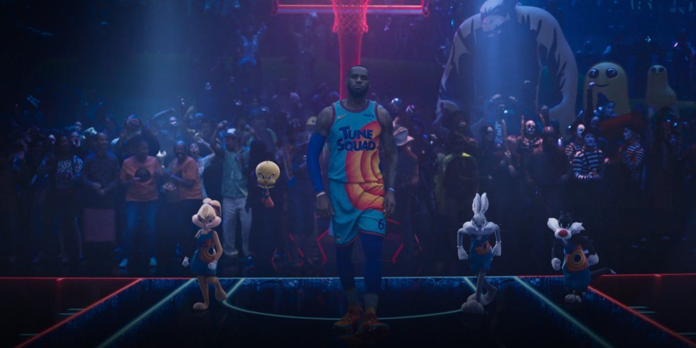LeBron James and Tune Squad in Space Jam 2