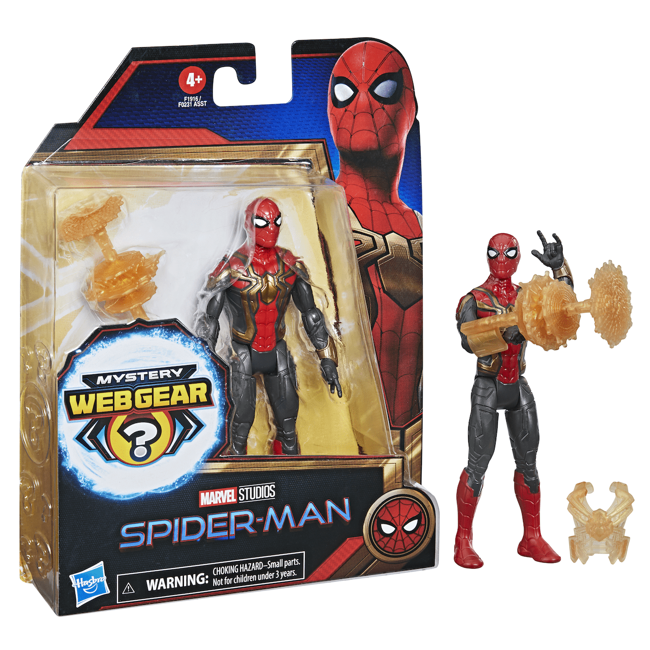 Spider-Man No Way Home Black Red Suit Web Toy