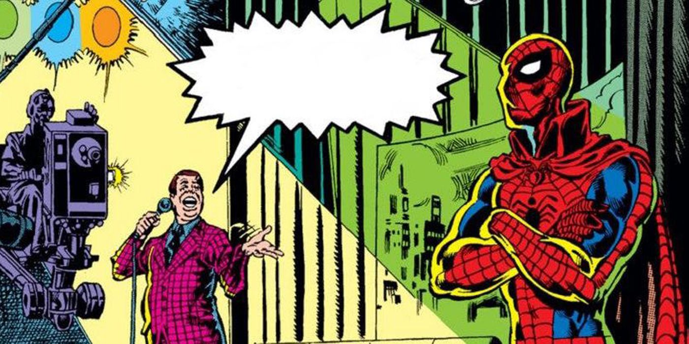 Spider-Man as a TV star.