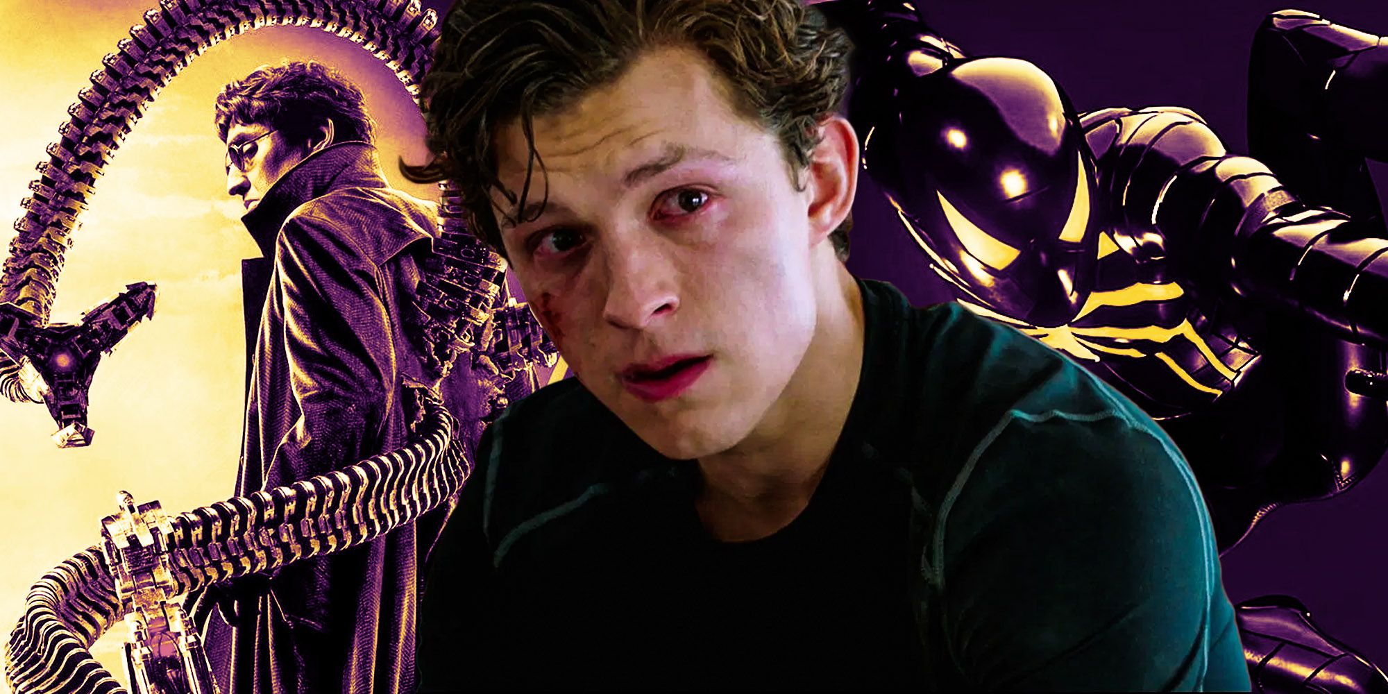 Spiderman no way home tom holland new suit dr octopus