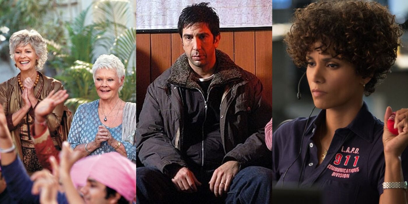 Split image of Judi Dench, David Schwimmer and Halle Berry Feature