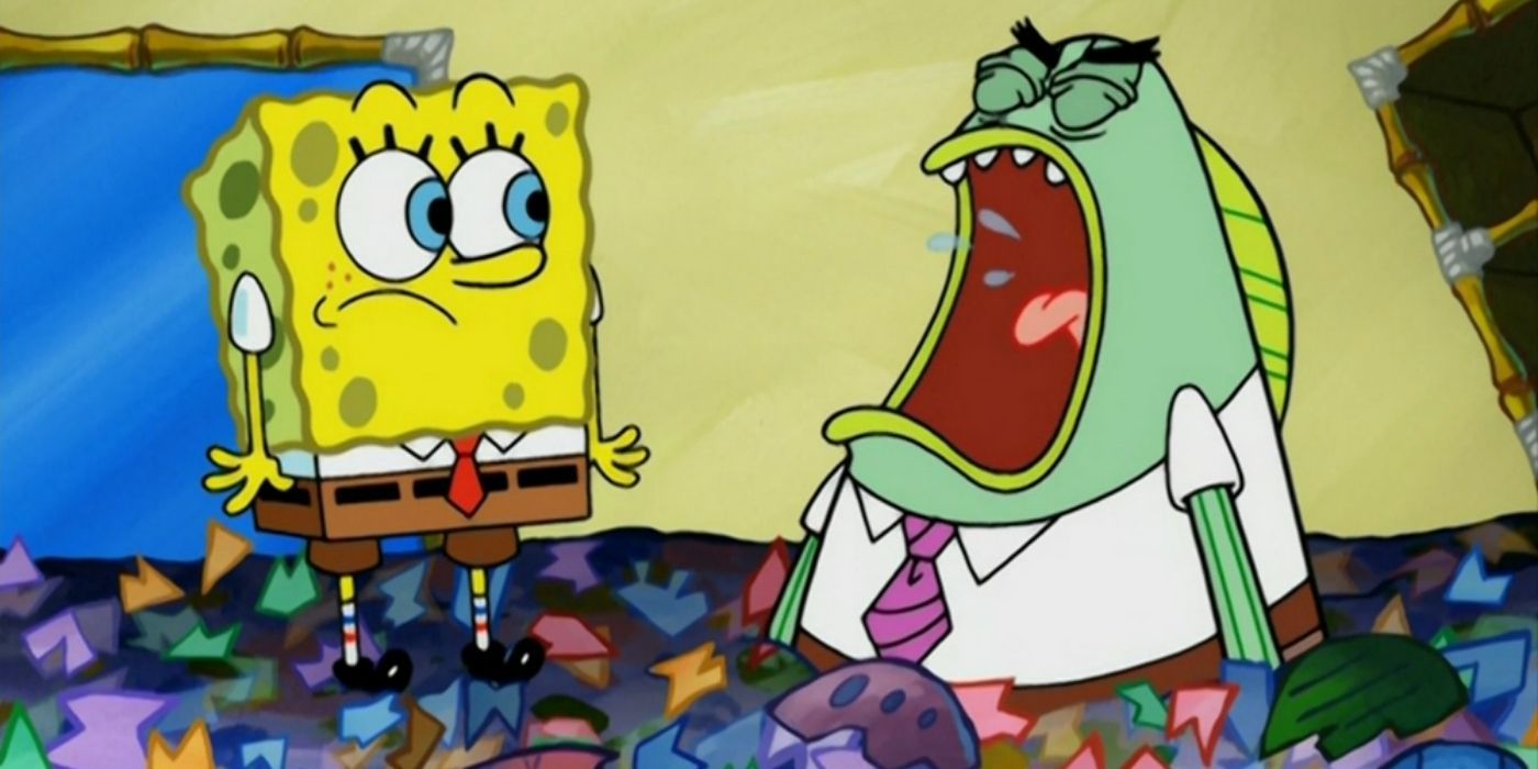 Angry Jack yelling at SpongeBob