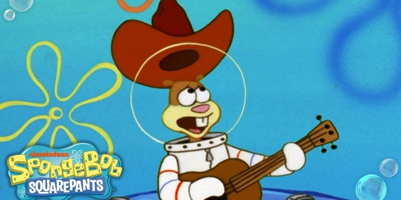 Sandy Cheeks singing her Texas song in SpongeBob SquarePants