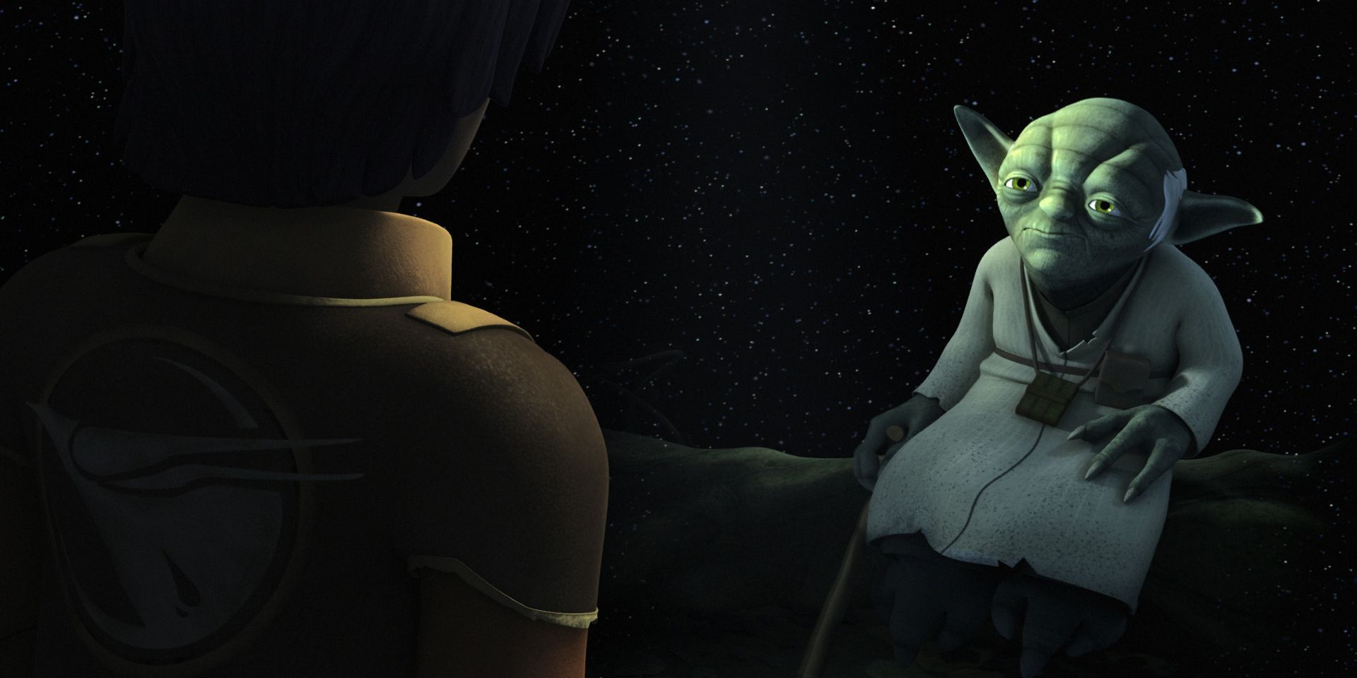 Yoda from the Star Wars Rebels television series.