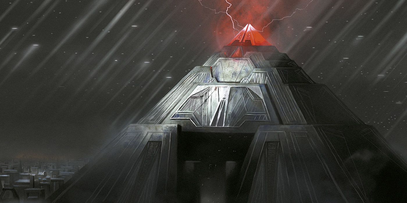 A Sith Temple superweapon on the Star Wars planet Malachor