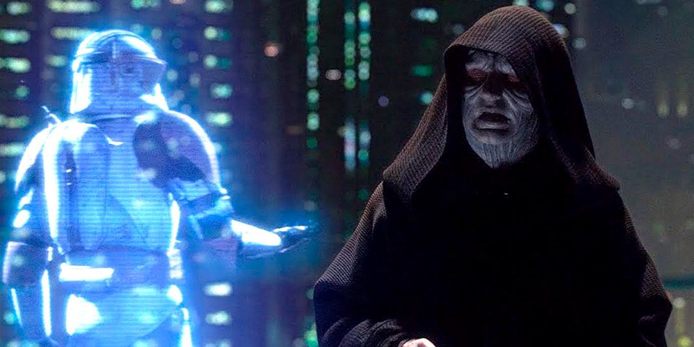 Chancellor Palpatine enacts Order 66 to wipe out the Jedi in Star Wars: Revenge of the Sith