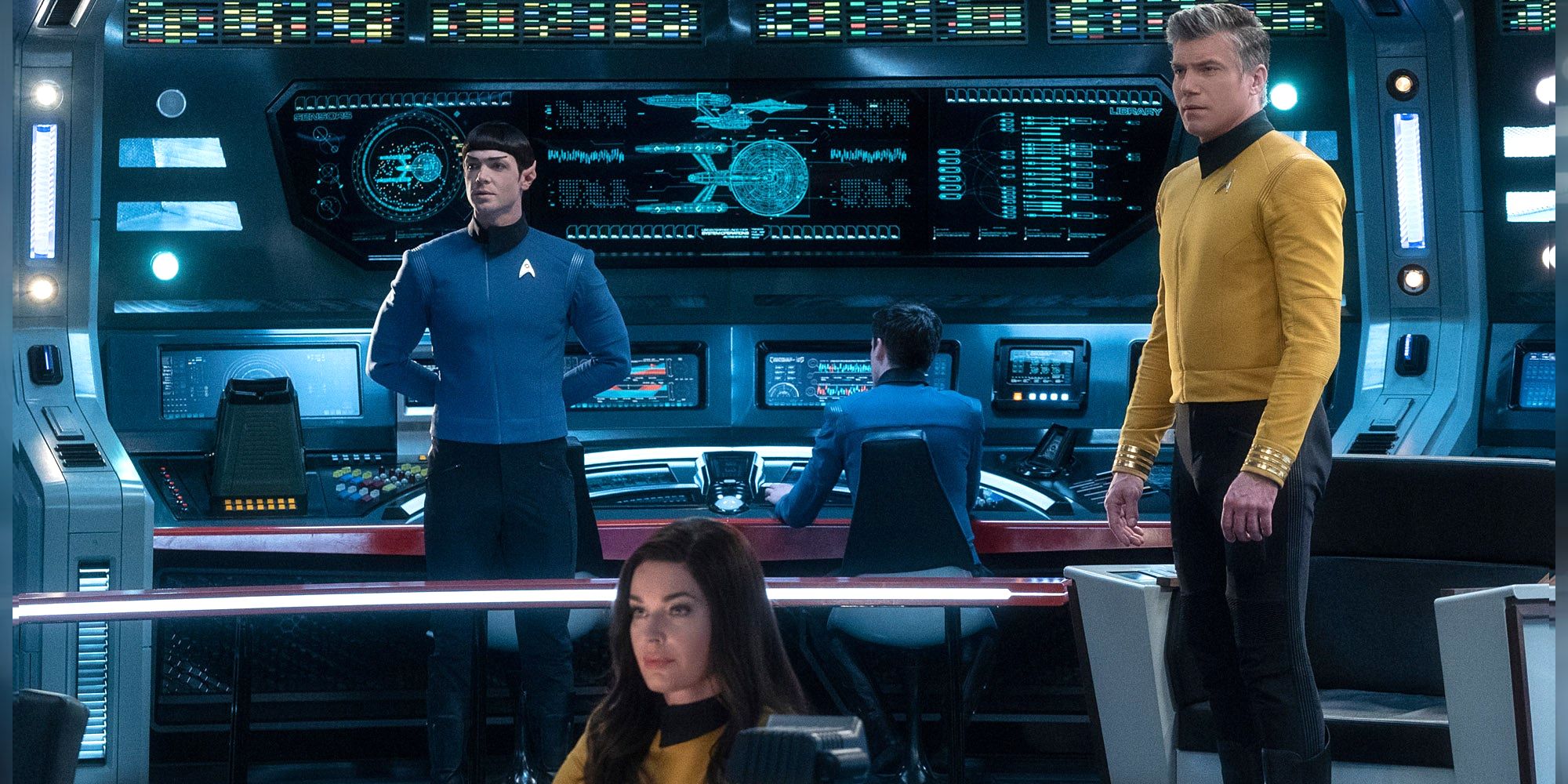 The Enterprise's bridge in Strange New Worlds